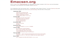 Desktop Screenshot of emacsen.org